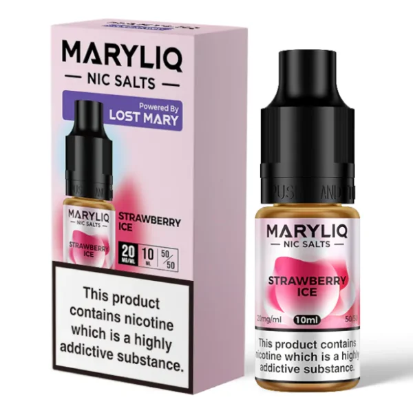 Strawberry Ice - 10ml E-liquid
